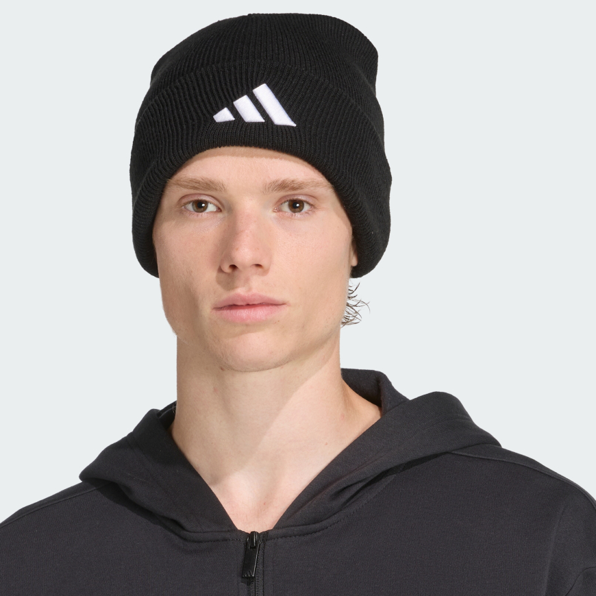 Шапка ADIDAS New Logo Cuff JM0428 - Зображення №3