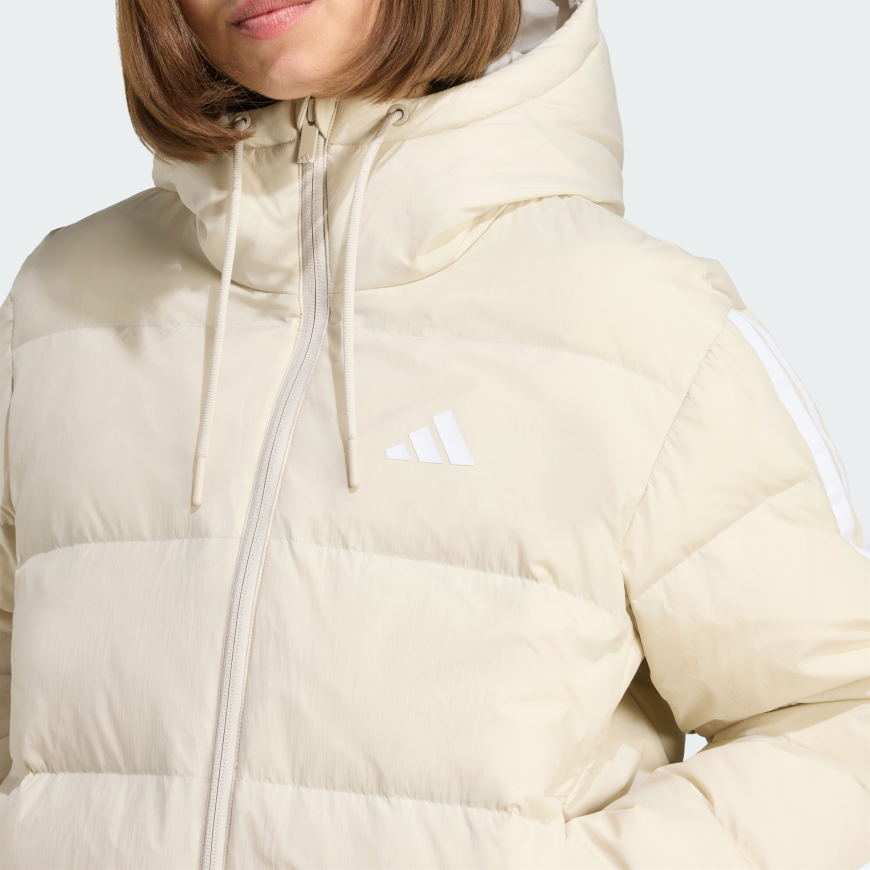 Пуховик жіночій ADIDAS Essentials Climawarm 3-Stripes JM4107 - Зображення №5