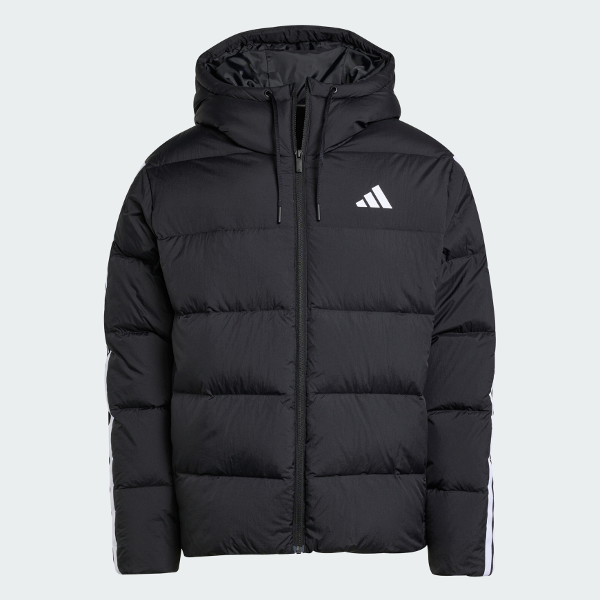 Куртка чоловічий ADIDAS Essentials Climawarm 3-Stripes Puffer Hooded JM4165 - Зображення №6