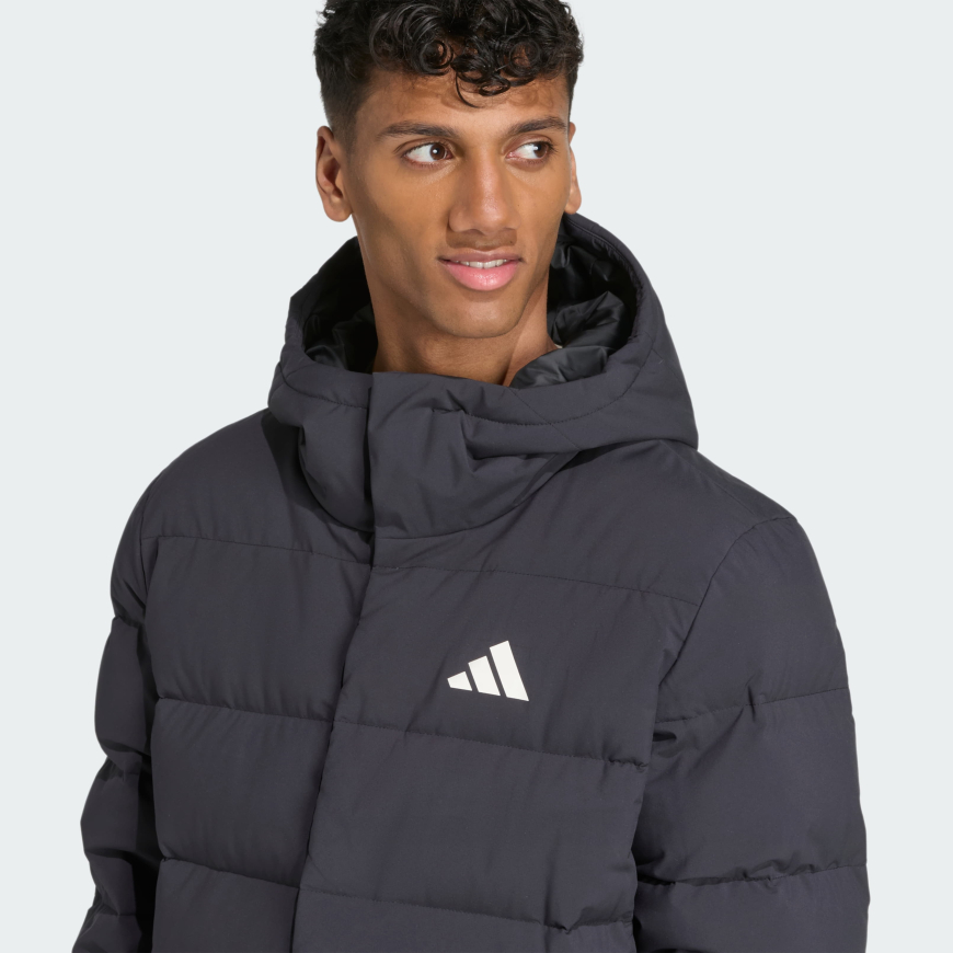 Пуховик ADIDAS  Helionic CLIMAWARM Hooded JN2099 - Зображення №3