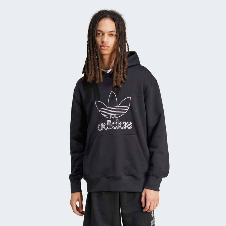Худі чоловіче ADIDAS  Adicolor Outline Trefoil JP1079 - Зображення