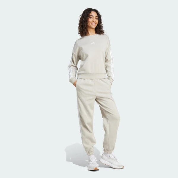 Світшот жіночій ADIDAS ESSENTIALS 3-STRIPES FLEECE JX7689 - Зображення №3