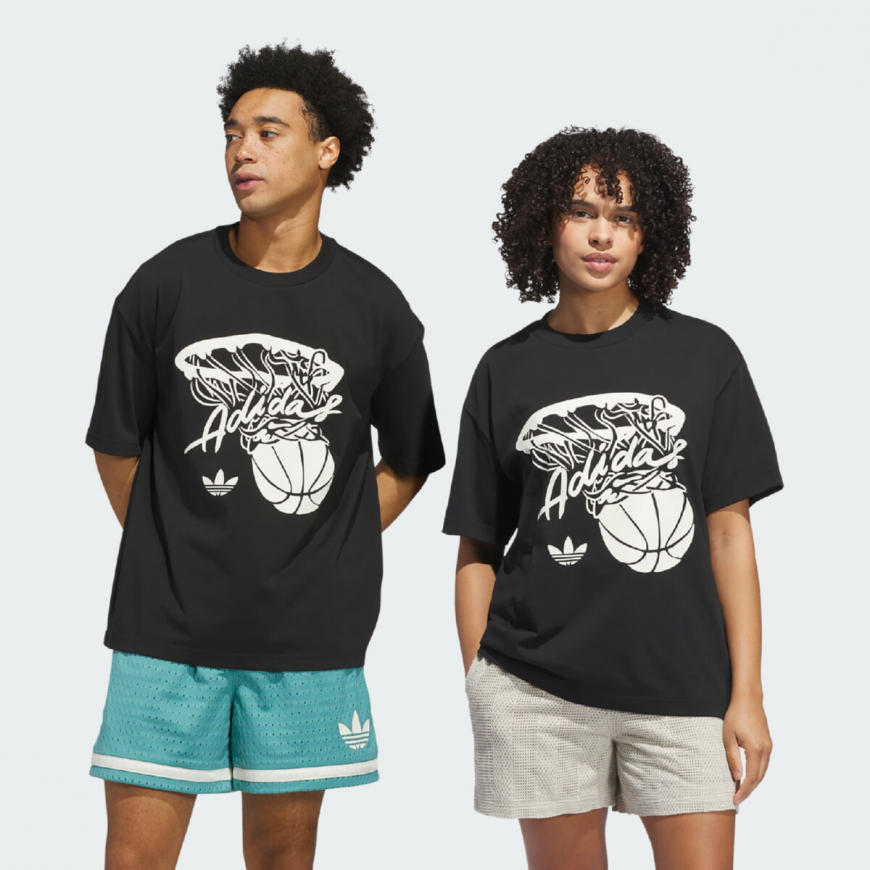 Футболка унісекс ADIDAS HOT SHOT GRAPHIC JY3650  - Зображення