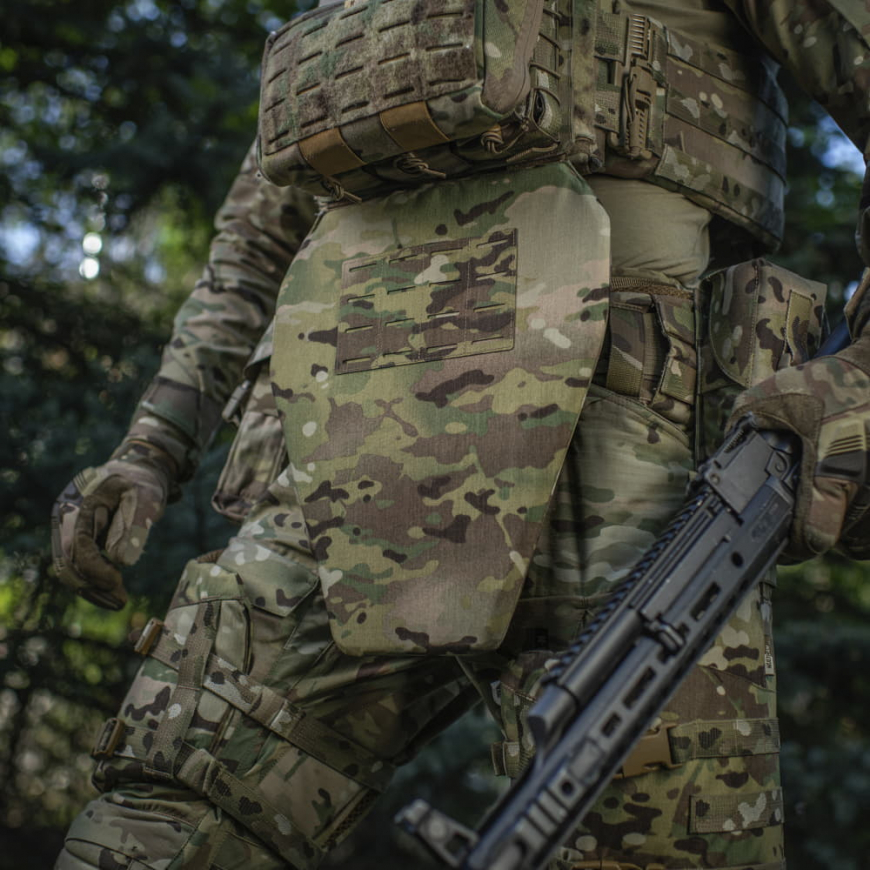 Фартух M-TAC протиуламковий з балістичним пакетом 2 клас Laser Cut XL Multicam 10363008  - Зображення