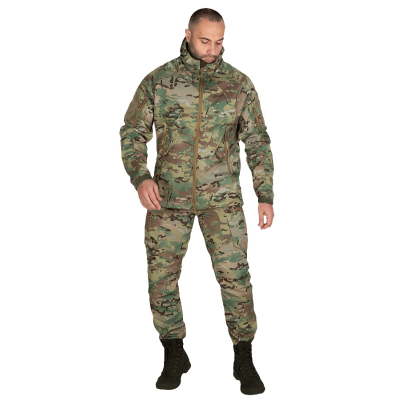 Костюм+бейсболка 0009 SoftShell CAMO-TEC