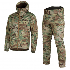 Костюм тактичний 6574 Stalker SoftShell Camotec