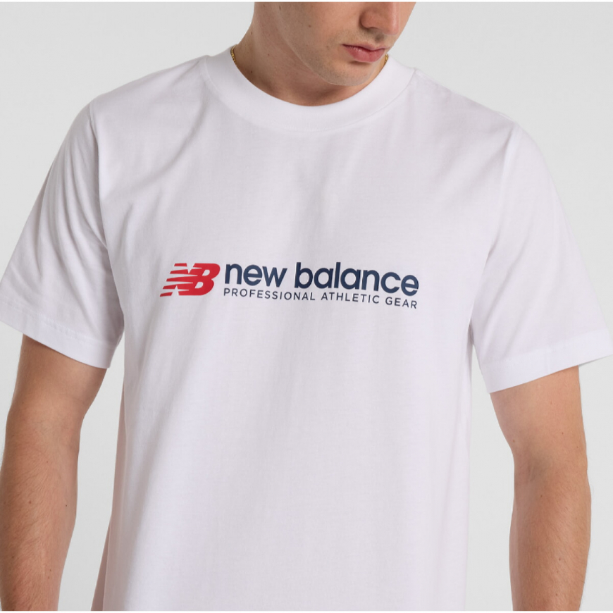 Футболка чоловіча NB Professional Athletics MT51933WT - Зображення №4