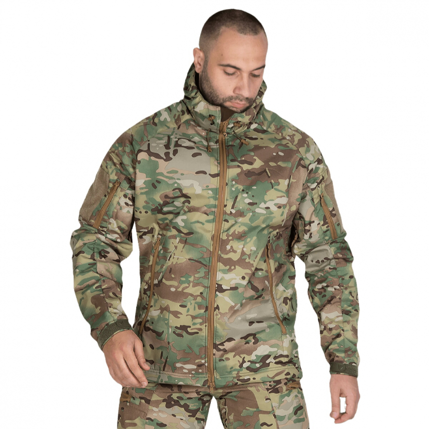 Куртка тактична Stalker SoftShell 7089 Camotec - Зображення №2