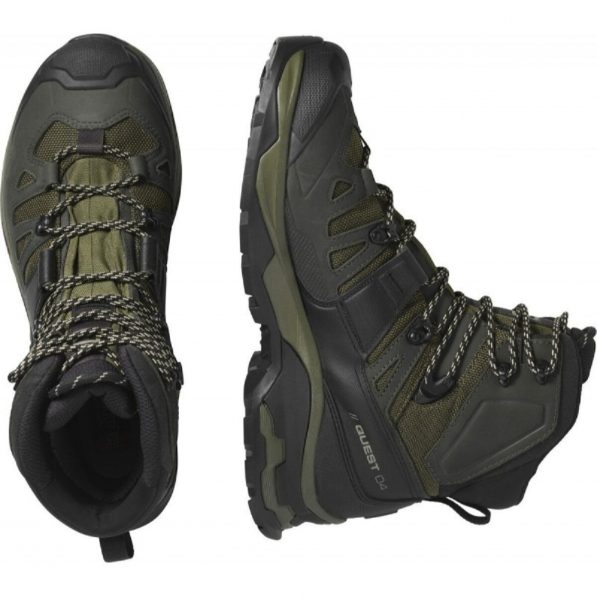 Черевики чоловічі Salomon QUEST 4 GTX Olive Nig 41292500 - Зображення №3