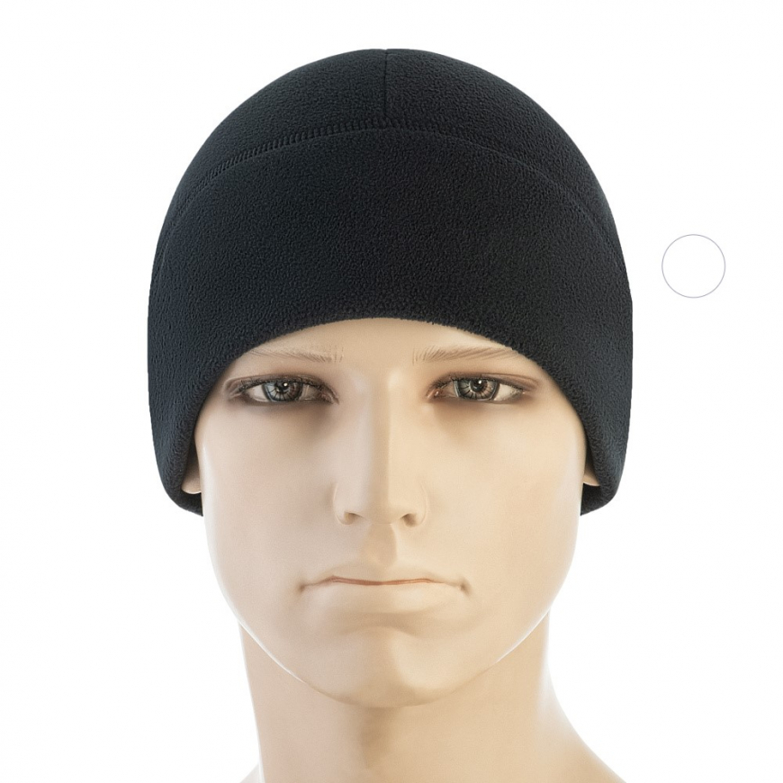 M-Tac шапка Watch Cap Elite фліс (320г/м2) Dark Navy Blue 40027015 - Зображення