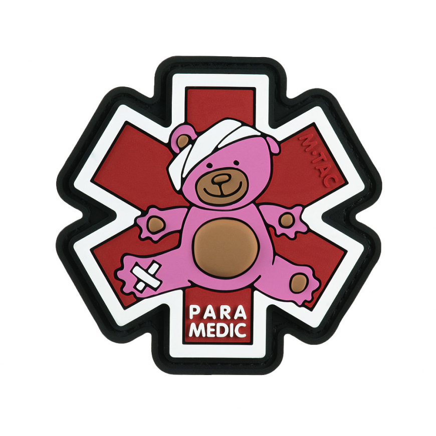 Нашивка 51348342 Paramedic Медвідь M-TAC - Зображення