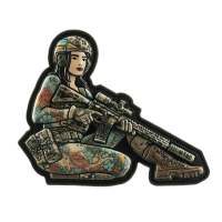 Нашивка 51116212 Tactical girl №2 Якуза M-TAC