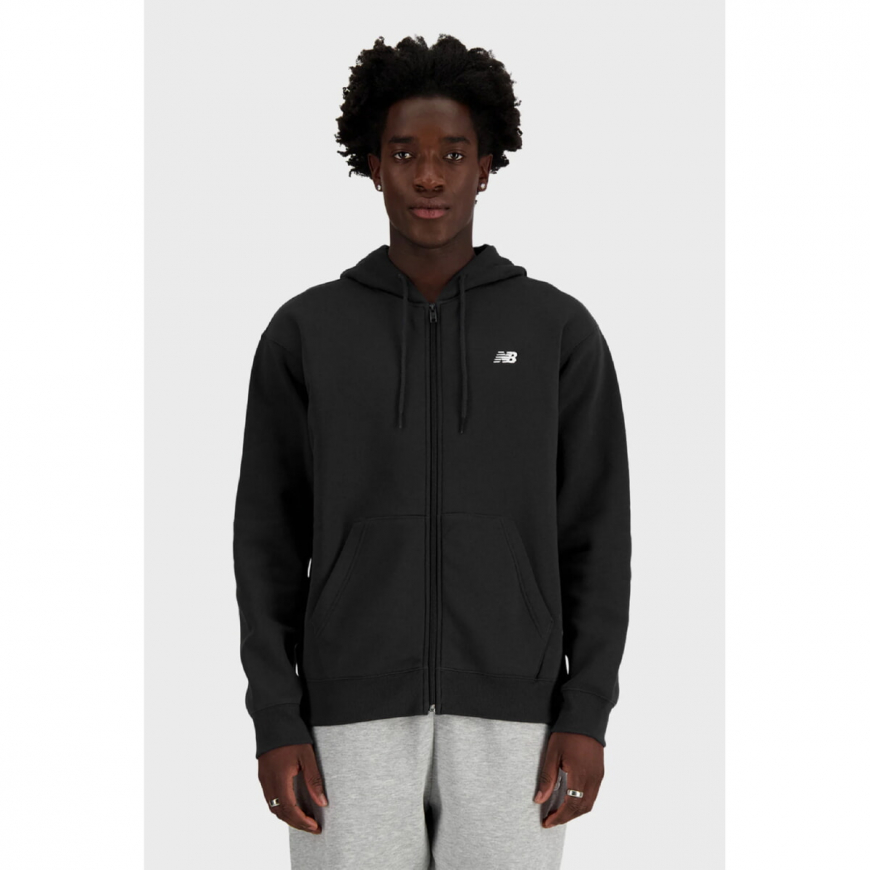 Джемпер чоловічий New Balance Sport Essentials Full Zip MJ41502BK  - Зображення
