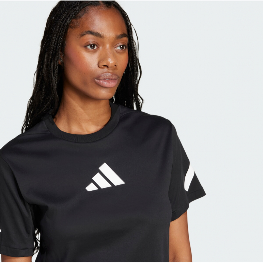 Футболка жіноча ADIDAS Z.N.E. JJ4778  - Зображення №4