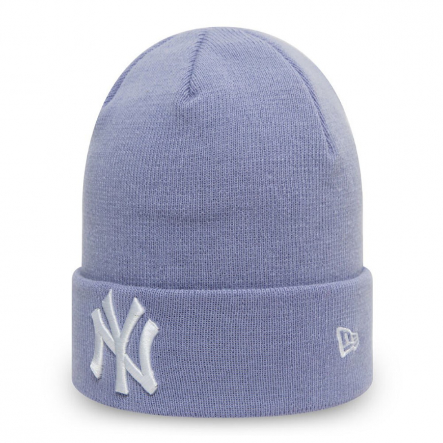 Шапка New Era Pop Base Logo New York Yankees Cuff Knit Beanie 60141879 - Зображення