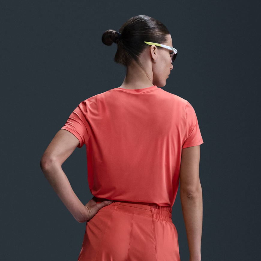 Футболка жіноча Nike One Swoosh Dri-FIT  HJ2204-814 - Зображення №2