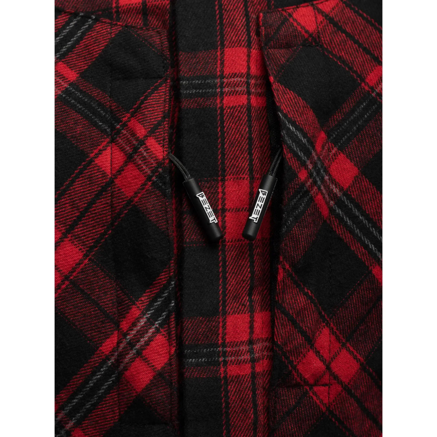 Сорочка фланелева BEZET Defender чорний/червоний 11994 - Зображення №12