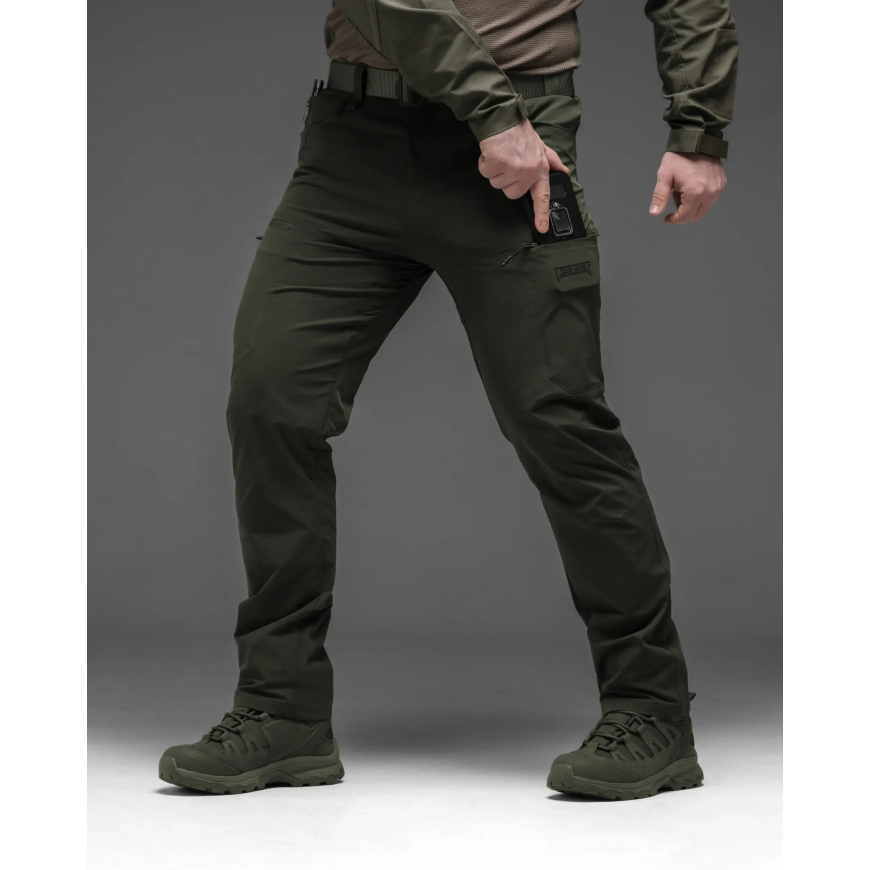 Брюки карго тактичні BEZET TactDry хакі 11305 - Зображення №2
