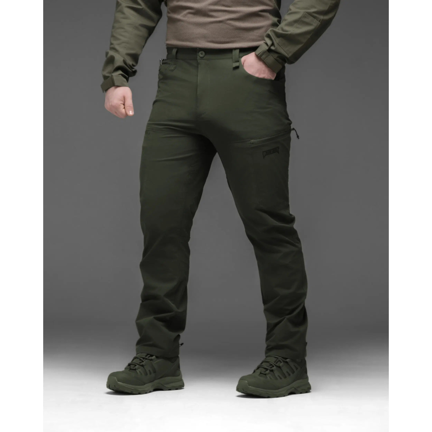 Брюки карго тактичні BEZET TactDry хакі 11305 - Зображення №3