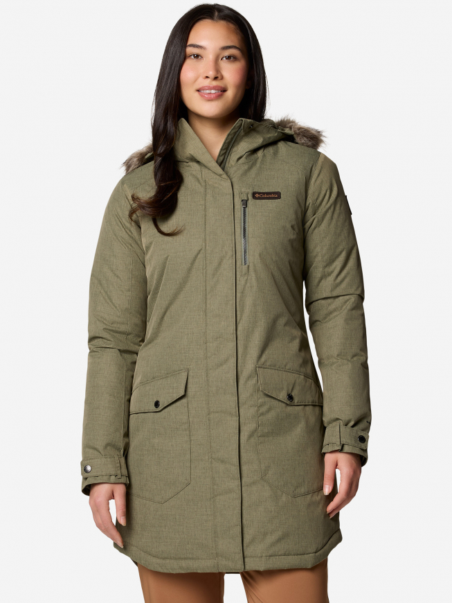 Куртка жіноча Columbia Suttle Mountain Long Insulated Jacket 1799751*AW25  - Зображення