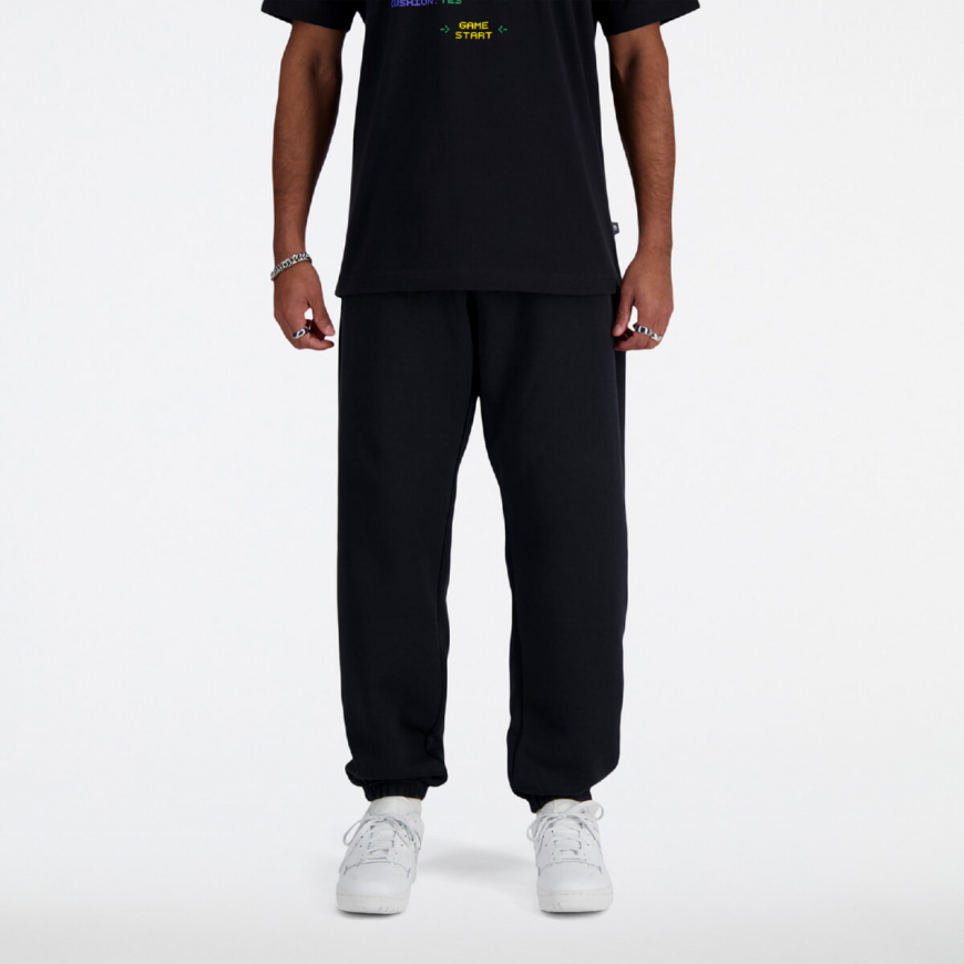 Брюки чоловічі New Balance Sport Essentials Fleece MP41503BK  - Зображення