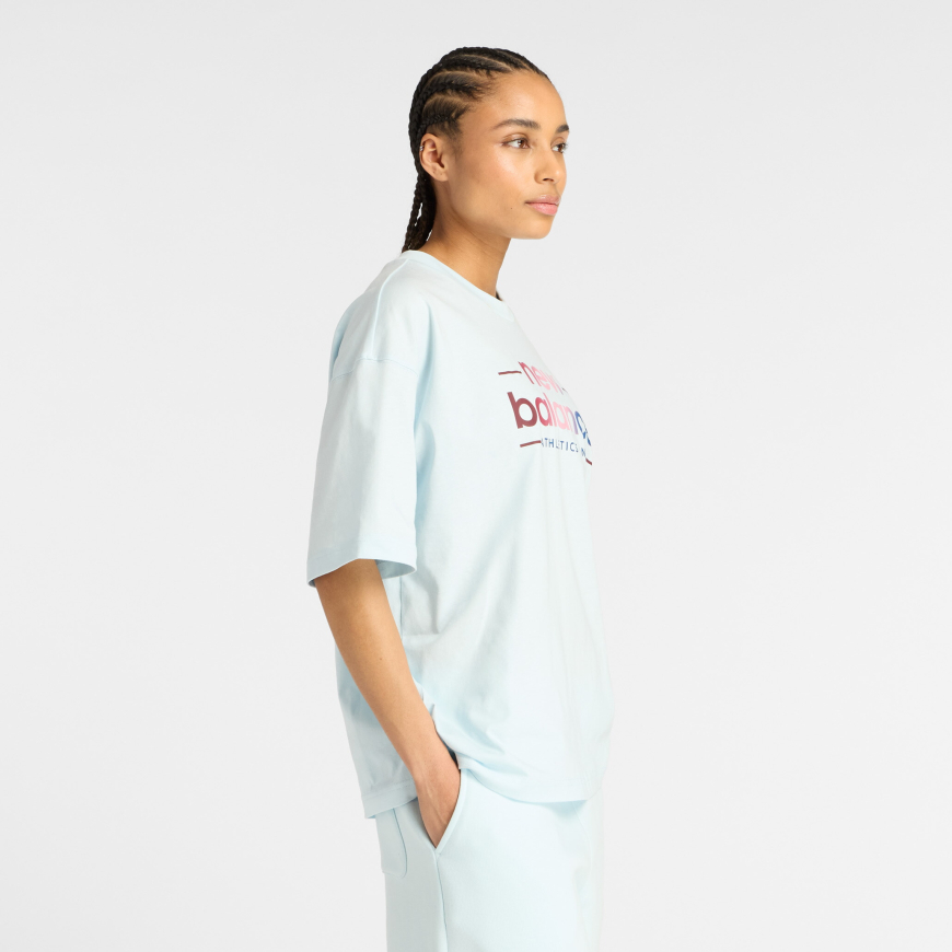 Футболка жіноча NB Reimagined WT53916FRL - Зображення №3