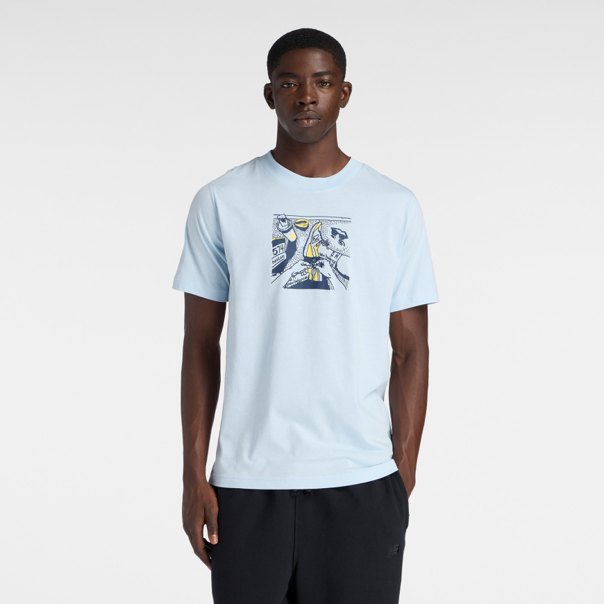 Футболка чоловіча New Balance Break  MT61L3FMAA1 - Зображення