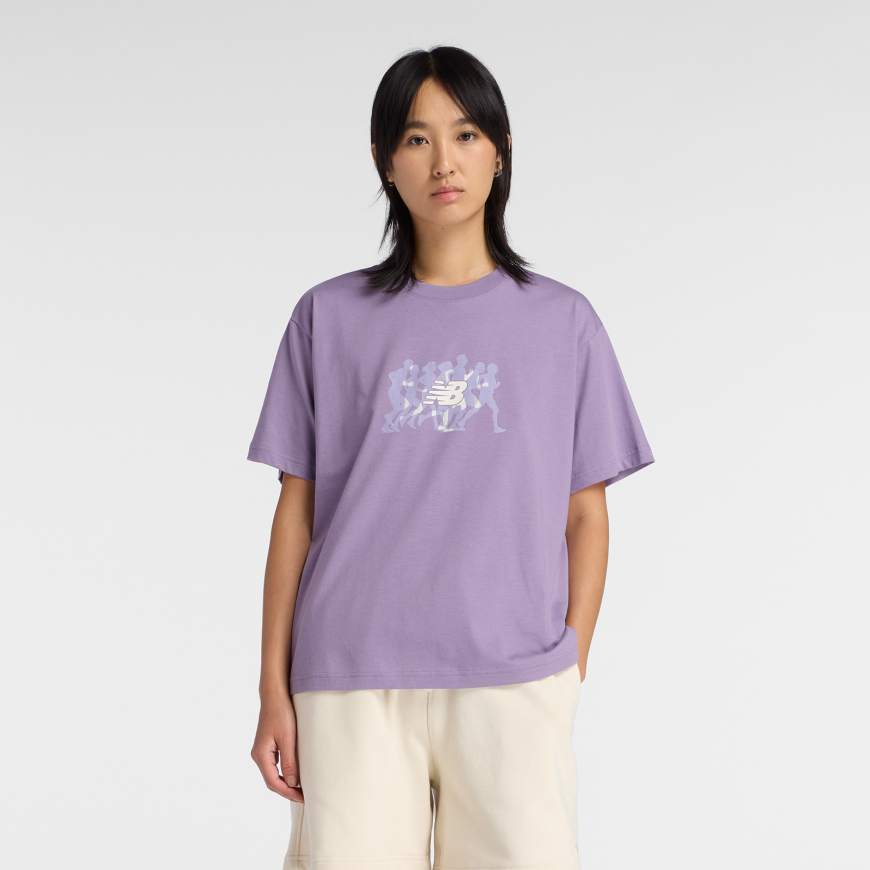 Футболка  жіноча  New Balance Runners  WT61S9R6AA5 - Зображення