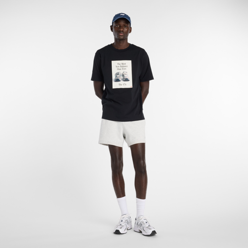 Футболка чоловіча New Balance 574 Ad MT61B0WFBK - Зображення №2