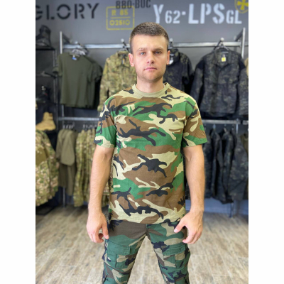 Футболка військова Woogland camo 220701-003