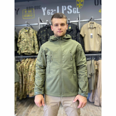 Куртка SoftShell війскова Army Green 220405-007