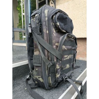 Рюкзак тактичний Millitary Tactical Bagpack 30L Black CP 220303-002