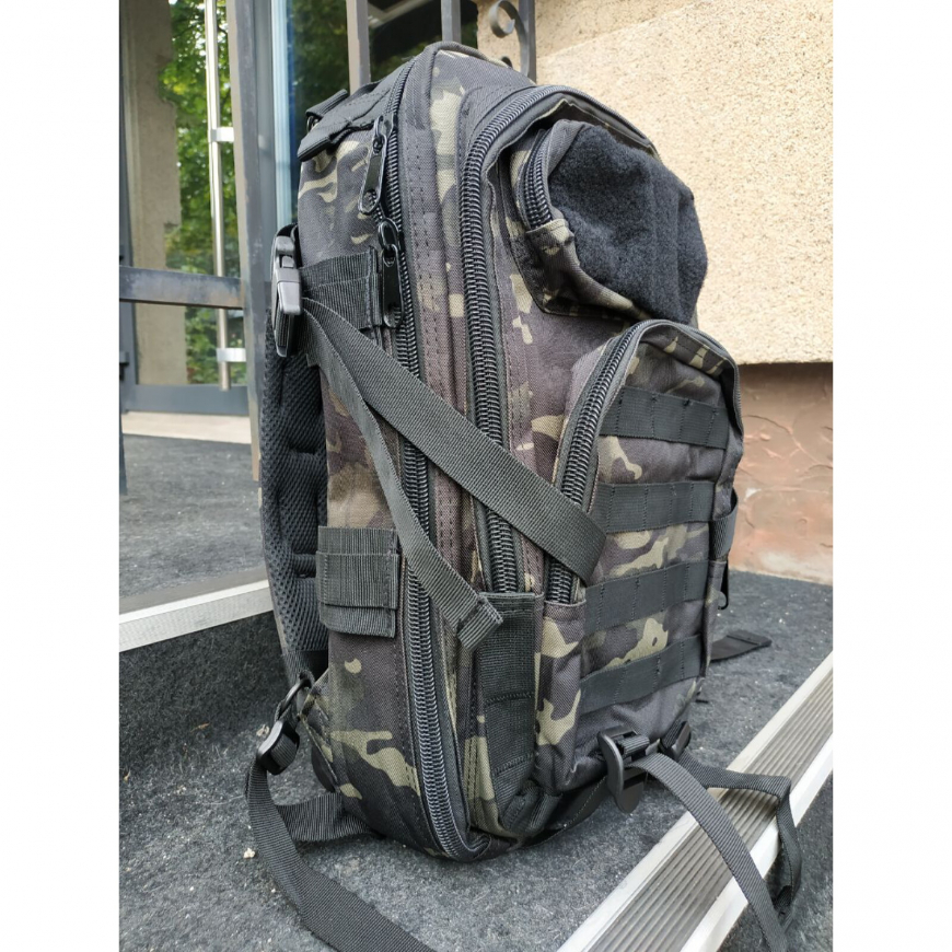 Рюкзак тактичний Millitary Tactical Bagpack 30L Black CP 220303-002 - Зображення №4