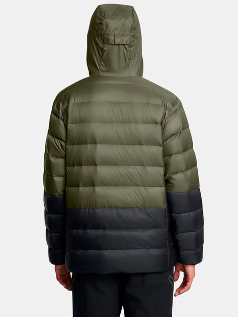 Пуховик короткий чоловічий Under Armour Legend Down Hooded Jacket  1385837-390*AW25  - Зображення