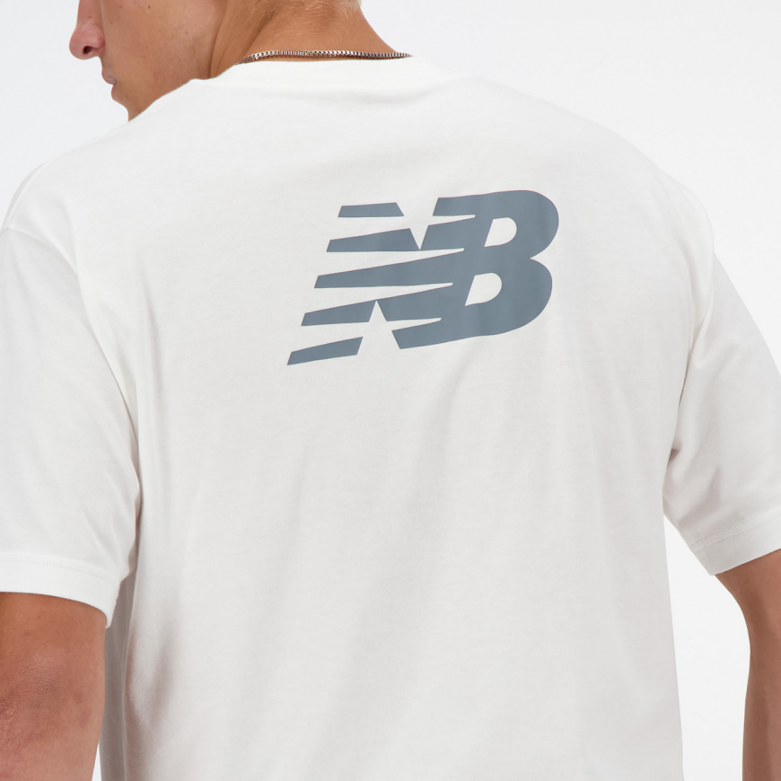 Футболка чоловіча New Balance Sport Essentials Logo MT41580WT*SS25 - Зображення №4