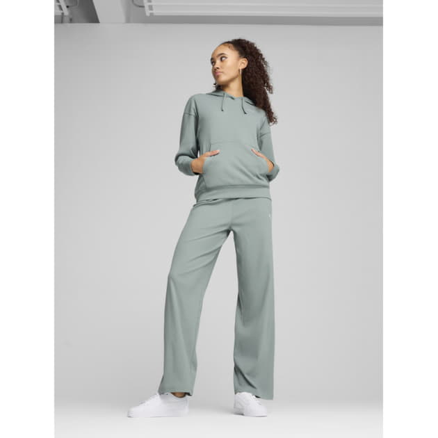 Брюки жіночі Puma Ess Elevated High-Waist Straight Leg Rib Pant 68502530*SS25  - Зображення №2