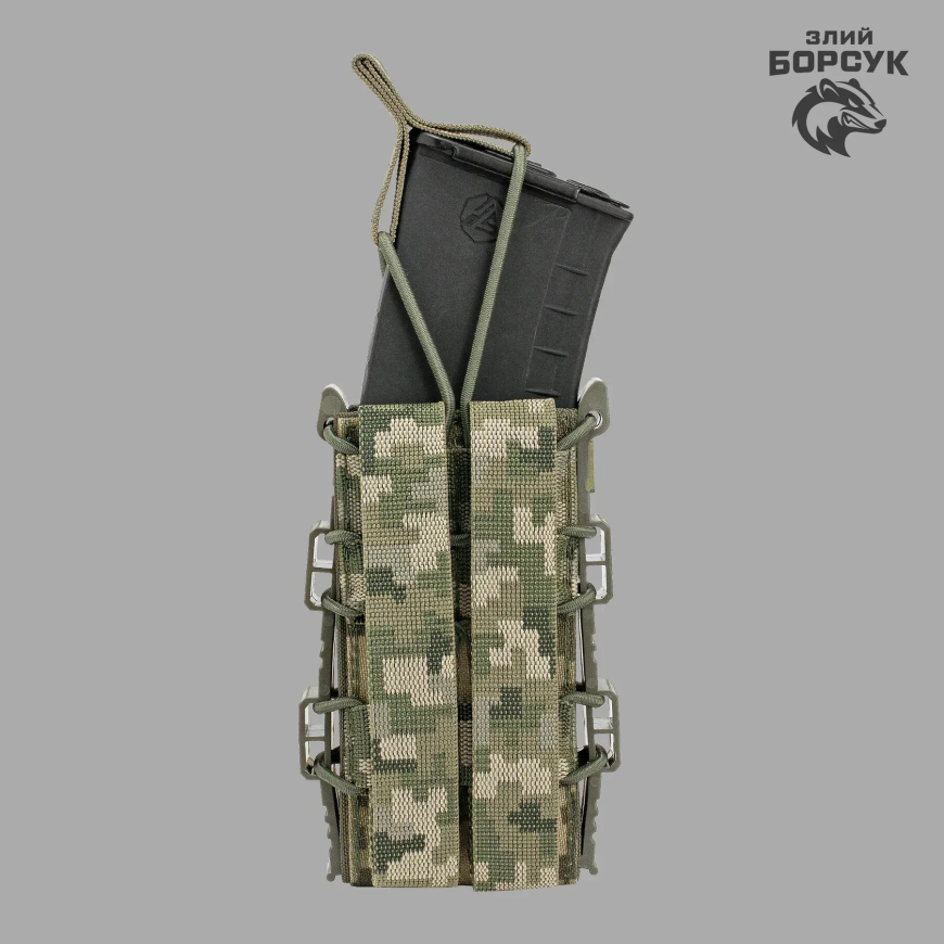 Підсумок Під 1 магазин відкритий з пластиком (Cordura)  МВП1.2-0110 - Зображення №2