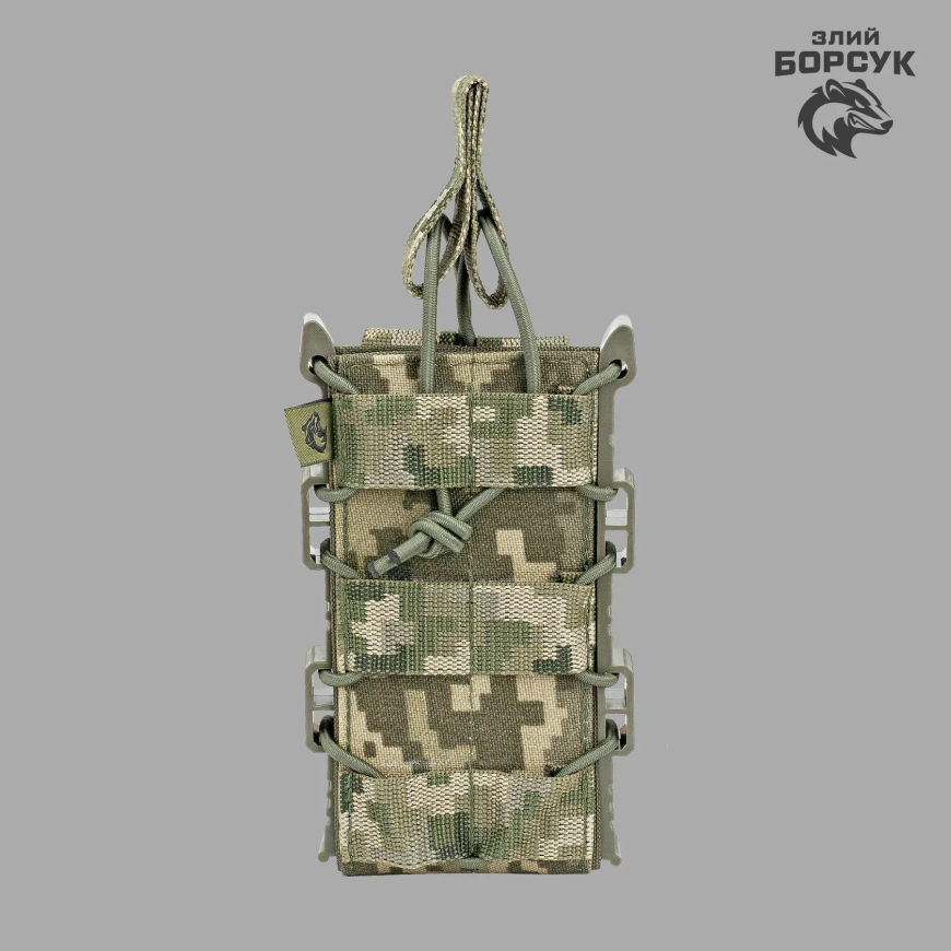 Підсумок Під 1 магазин відкритий з пластиком (Cordura)  МВП1.2-0110 - Зображення №6