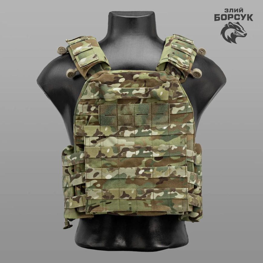 Плитоноска модель №6 "STALKER" з регульованим камербандом  ID_1788 - Зображення №2