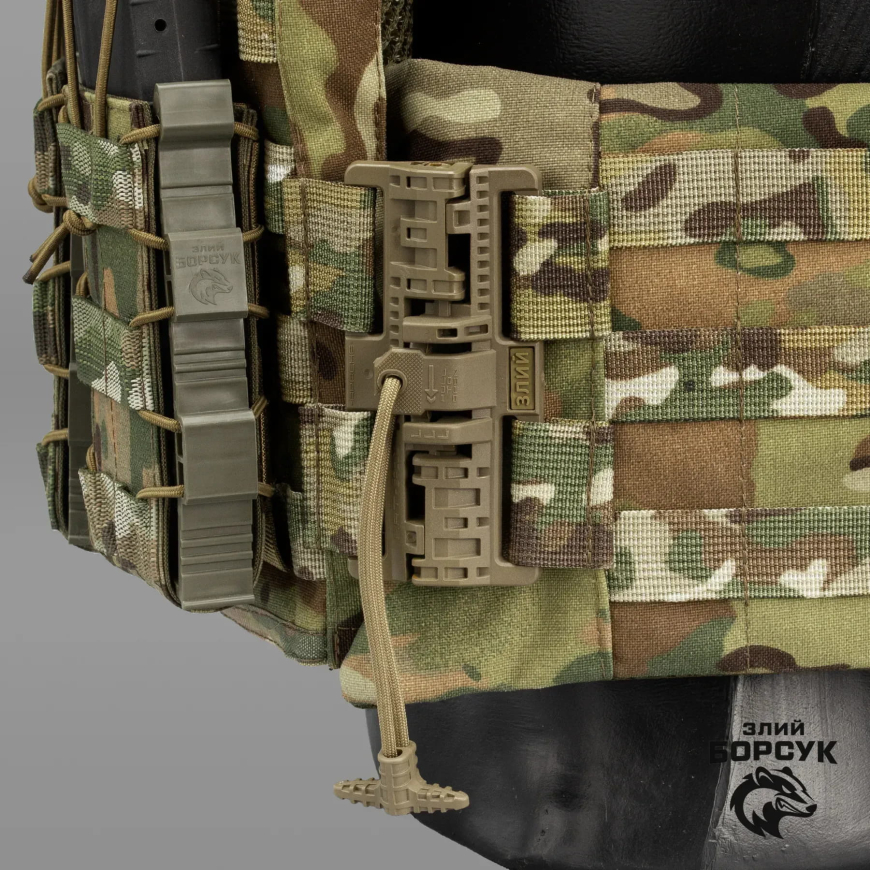 Плитоноска модель №6 "STALKER" з регульованим камербандом  ID_1788 - Зображення №9