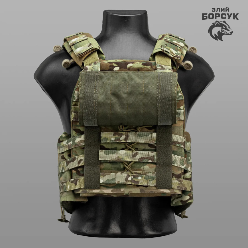 Плитоноска модель №6 "STALKER" з регульованим камербандом  ID_1788 - Зображення №11