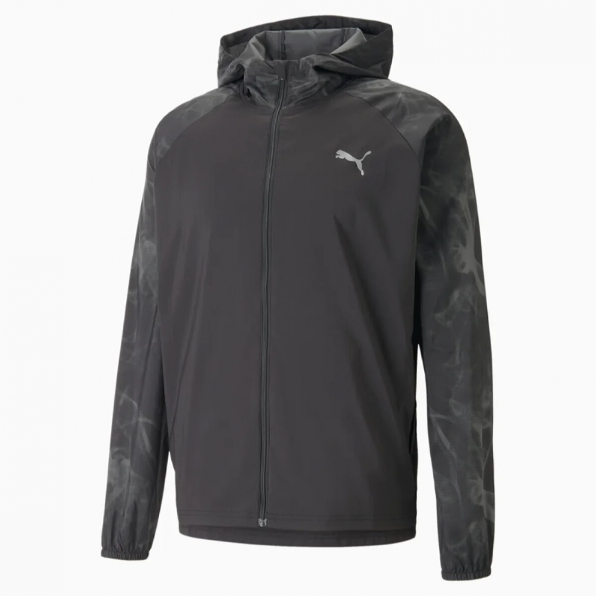 Куртка чоловіча PUMA RUN FAVOURITE PRINTED WOVEN JACKET MEN 52338901 - Зображення