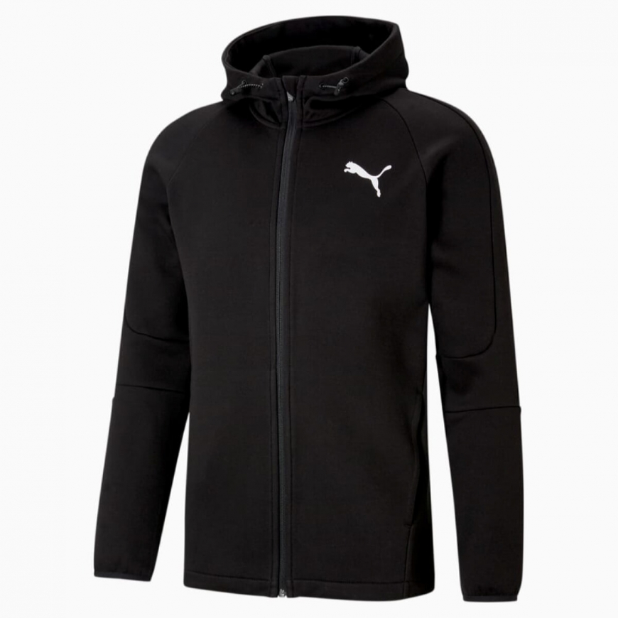 Джемпер чоловічий PUMA EVOSTRIPE FULL-ZIP MEN’S HOODIE  58581201 - Зображення