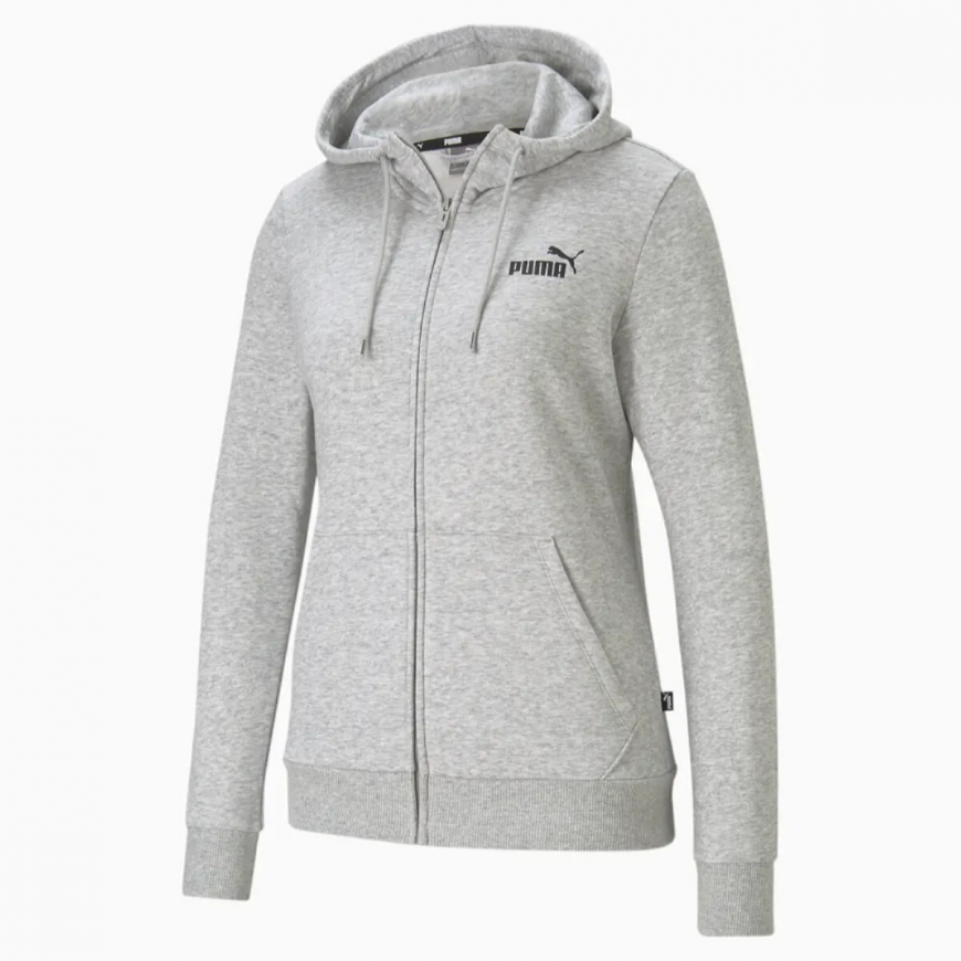 Толстовка жіноча PUMA EVOSTRIPE FULL-ZIP HOODIE 58681304 - Зображення