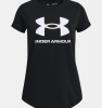 Футболка для дівчаток Under Armour Sportstyle Graphic Short Sleeve 1361182-001 - Зображення №1