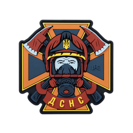 Шеврон ПВХ патч Brand Element  ДСНС BE-757