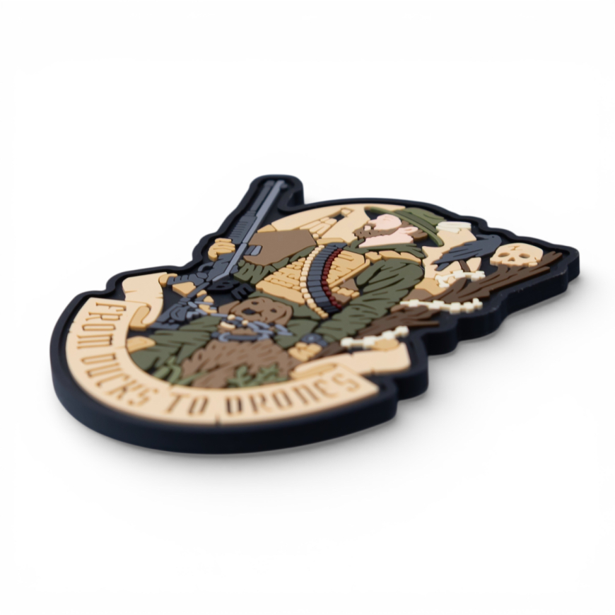 ПВХ Патч (шеврон)Brand Element "From ducks to drones" BE-701 - Зображення №2