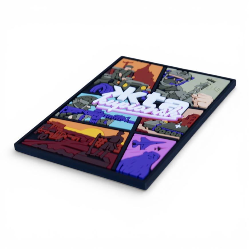 Шеврон ПВХ Патч (шеврон) “ЖТА Куп'янськ”Brand Element  BE-712 - Зображення №2