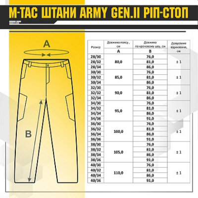 Штани  Army Gen II RS 20492030 M-TAC