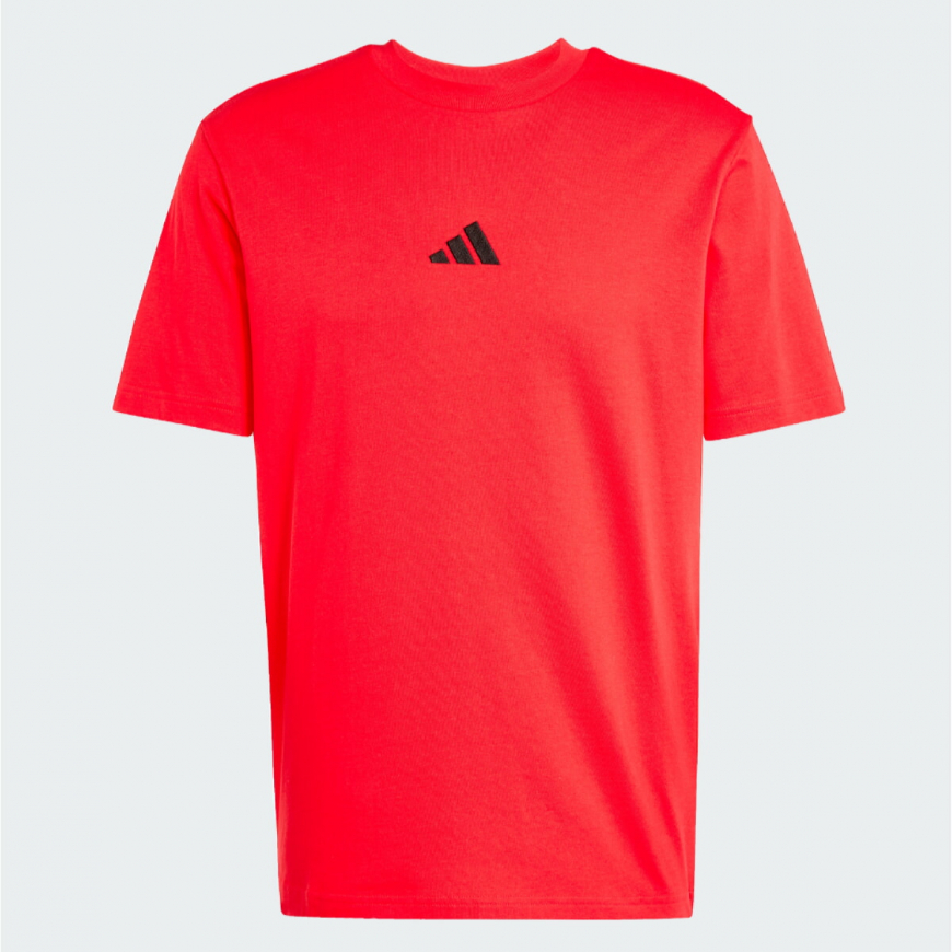 Футболка чоловіча ADIDAS ESSENTIALS SMALL LOGO SINGLE JERSEY JF1095 - Зображення №6